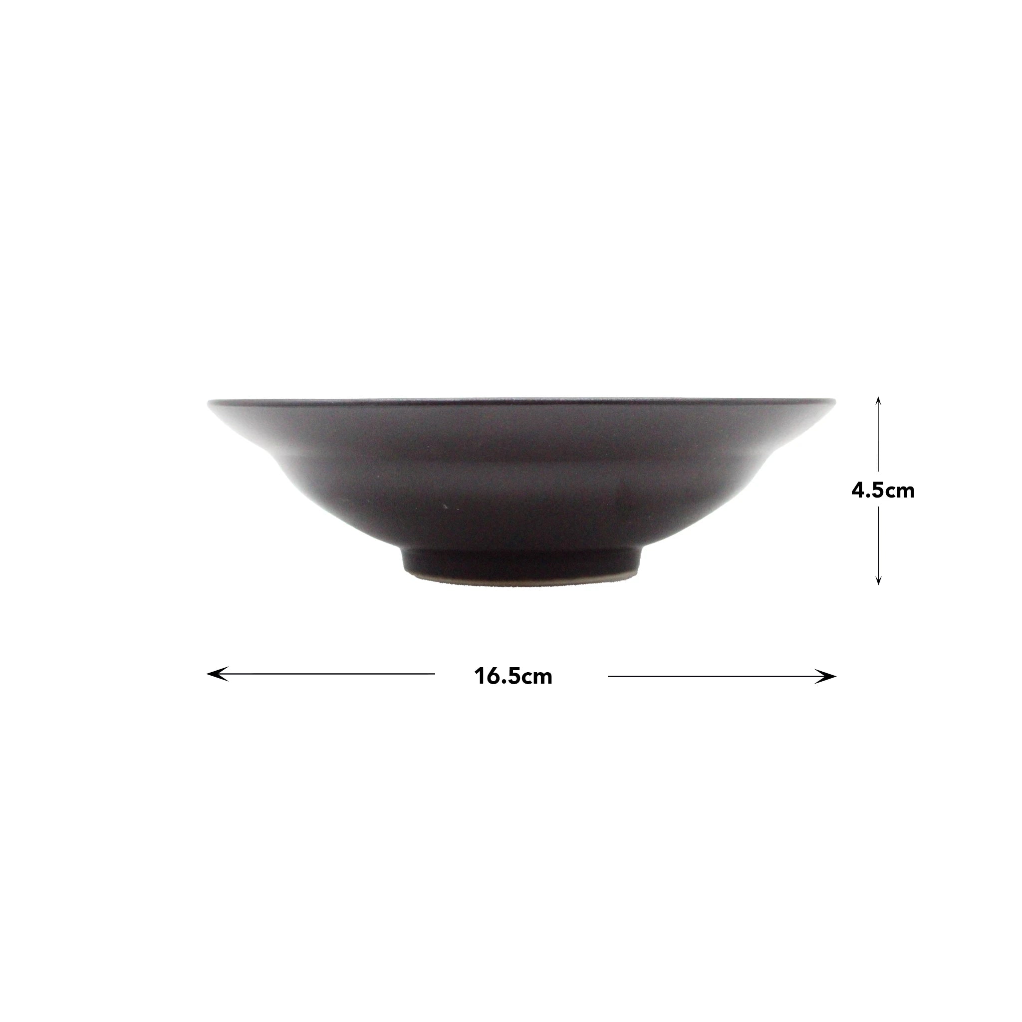 Small Deep Plate - Cyan Bottom Minoyaki "Umi" - Image 4