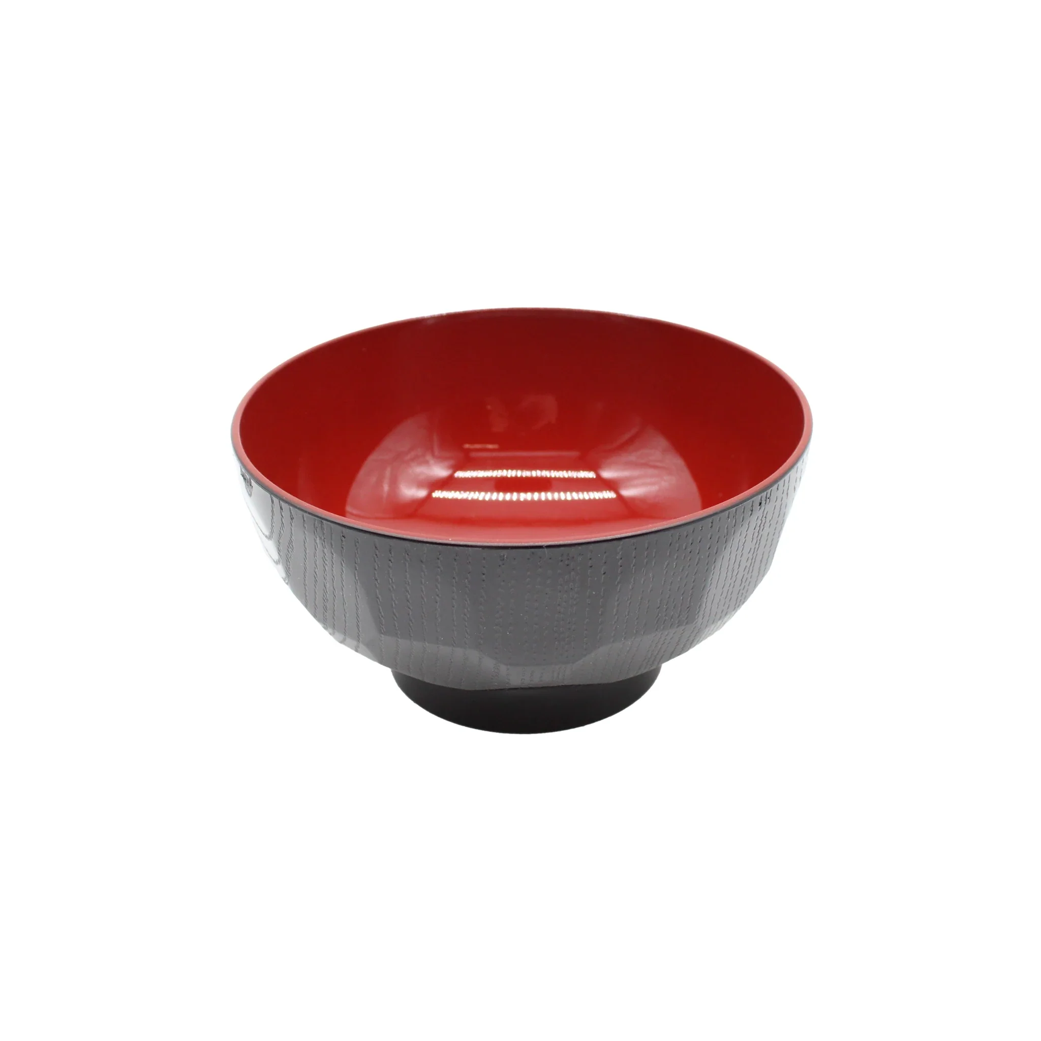 Miso Bowl - Black and Red
