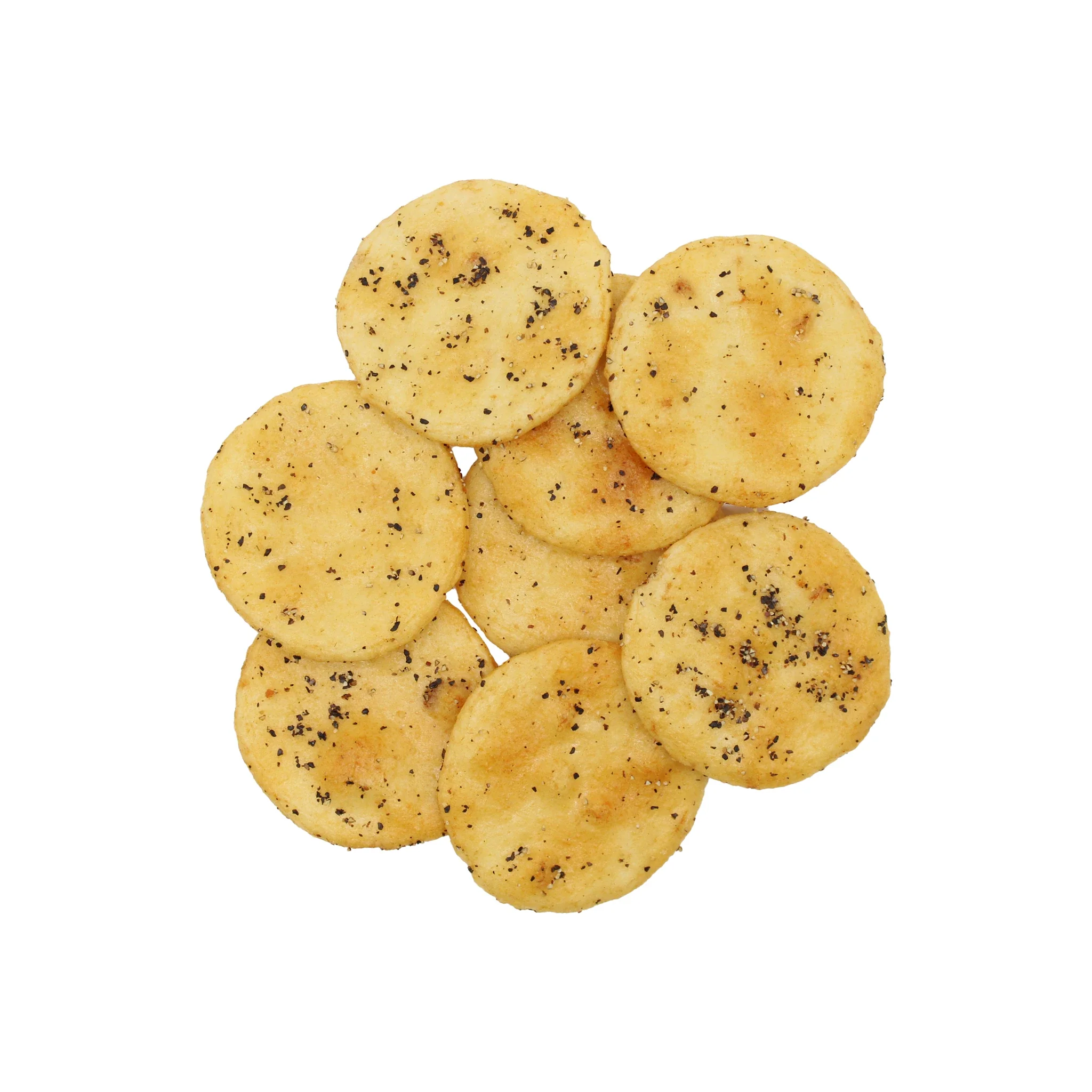 Japanese Rice Crackers - Black Pepper Senbei 90g - Image 2