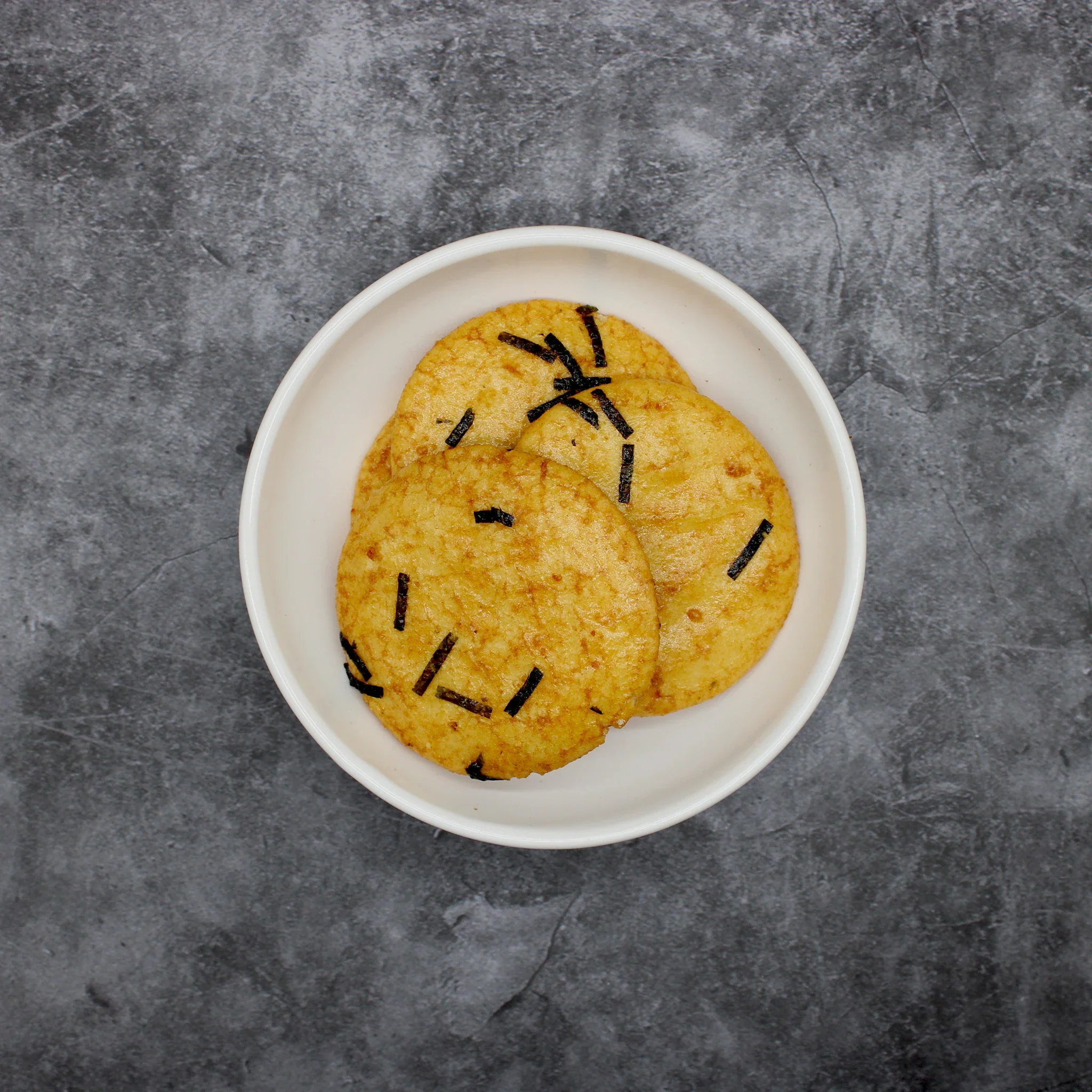 Japanese Rice Crackers - Soy Sauce Senbei 110g - Image 3