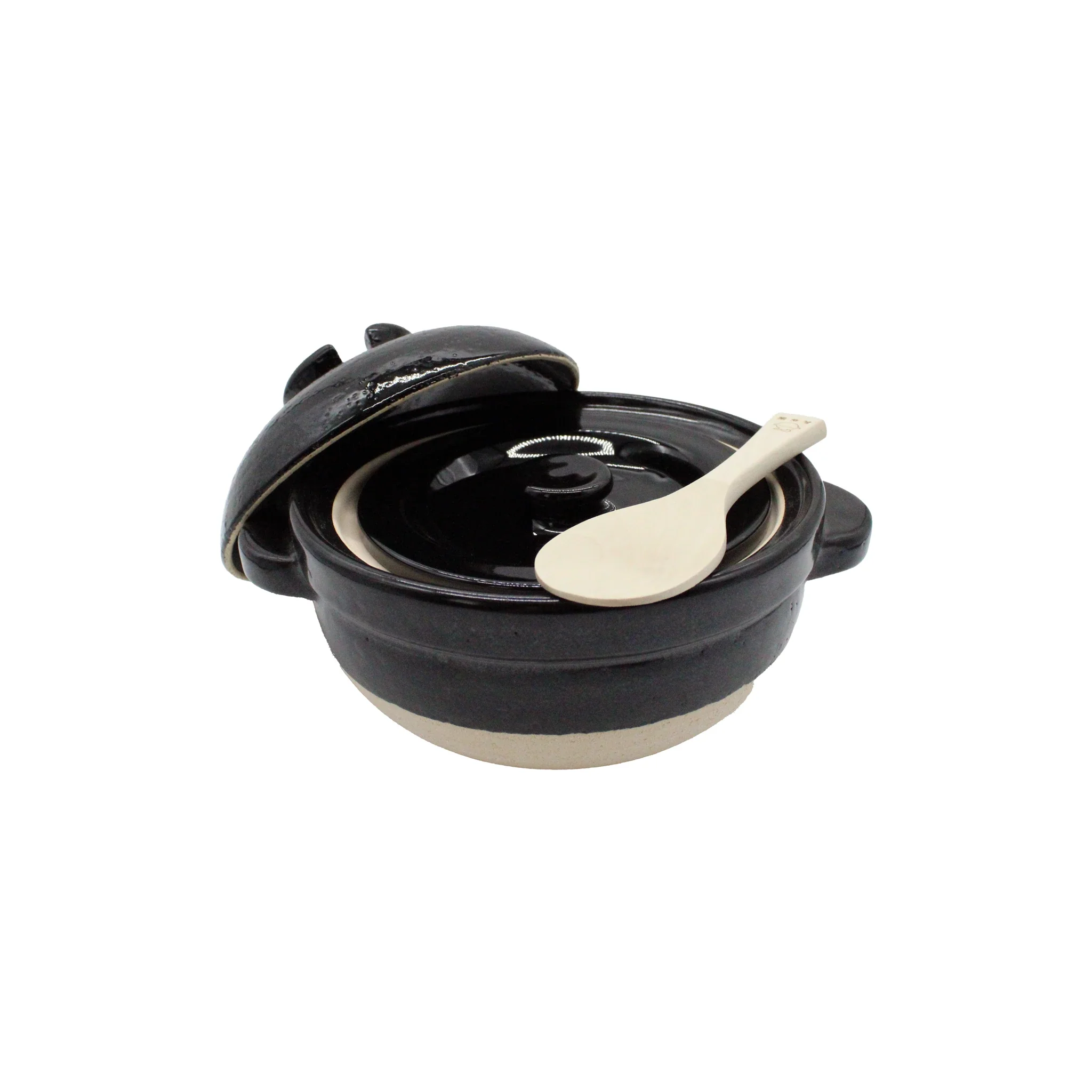Kamadosan Double Lid Clay Rice Cookers - Image 2