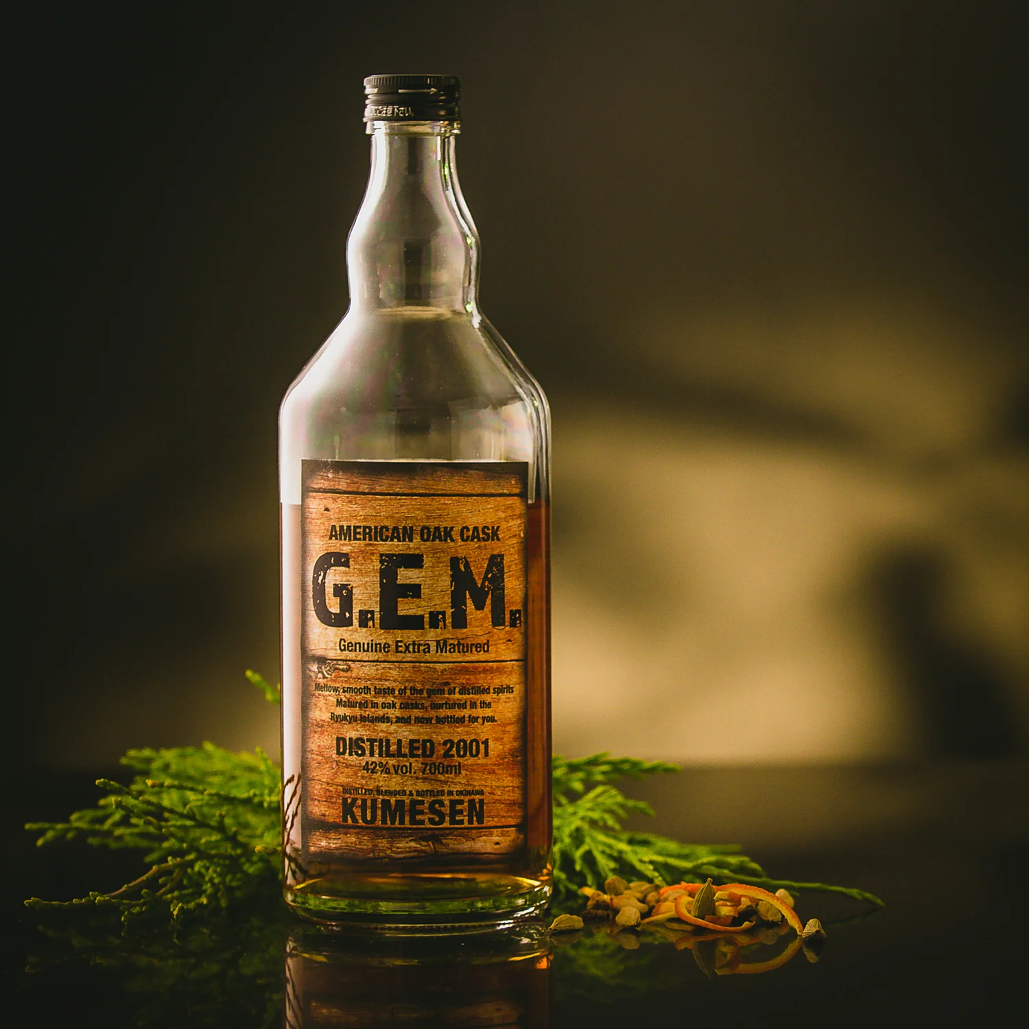 Kumesen G.E.M. Awamori 10 Year Aged - 700ml - Image 4