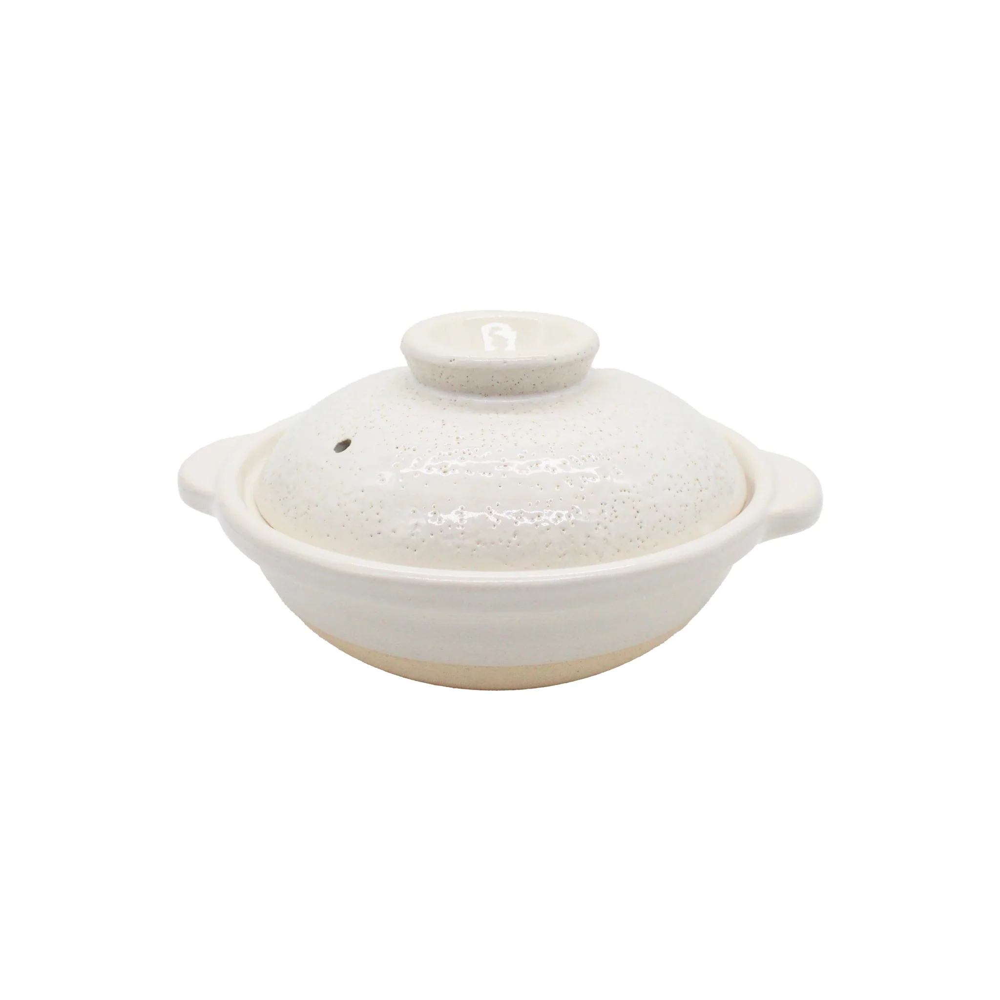 Iga Clay Cooking Pots - White Glaze
