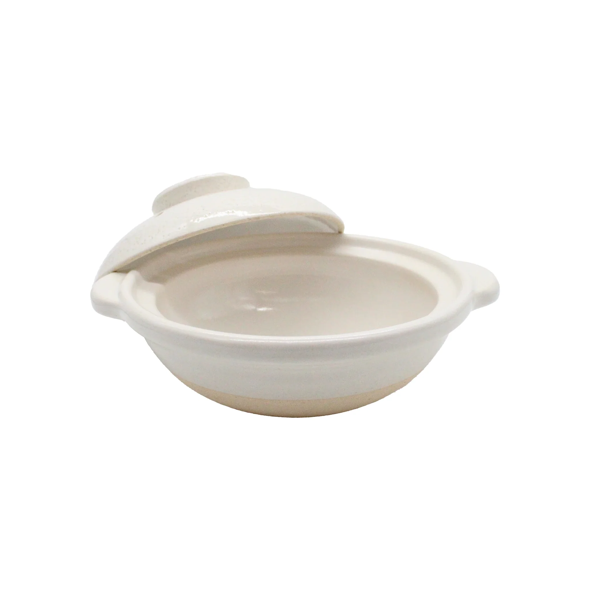 Iga Clay Cooking Pots - White Glaze - Image 2