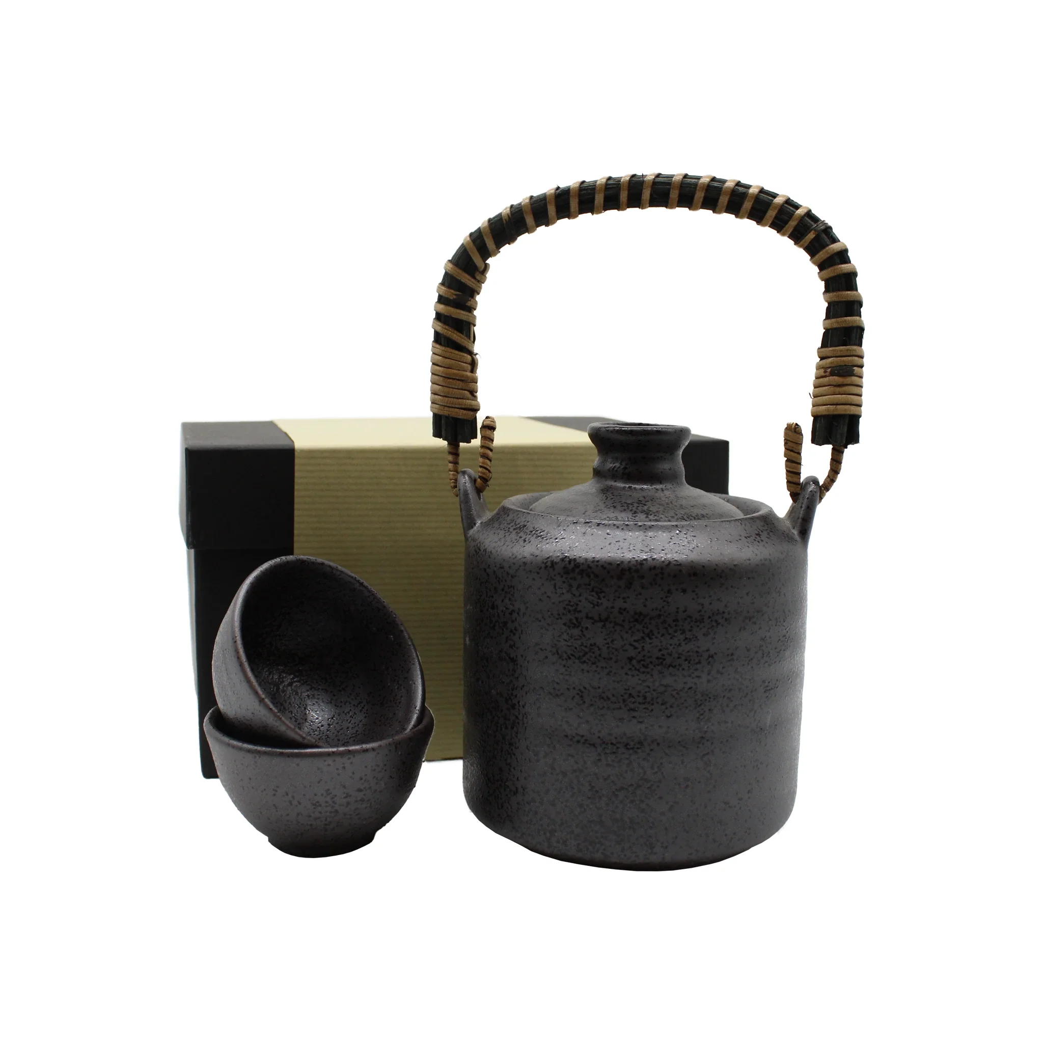 Sake Heating or Chilling Pot With Ibushi Handle - Image 2