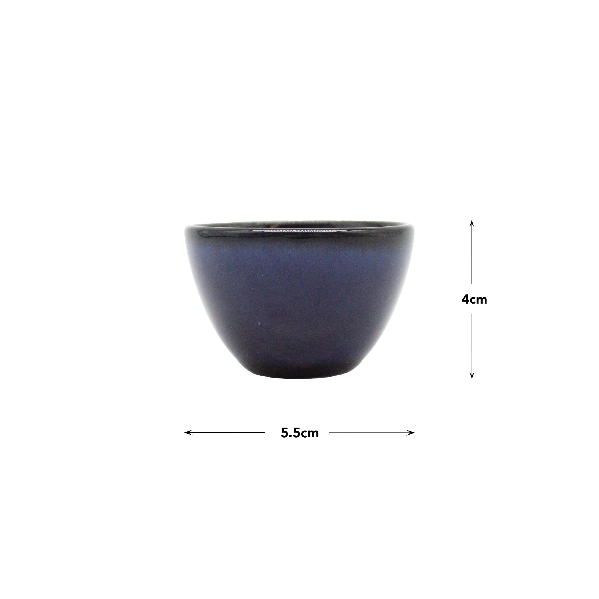 Sake Cup - Sapphire Blue - Image 2