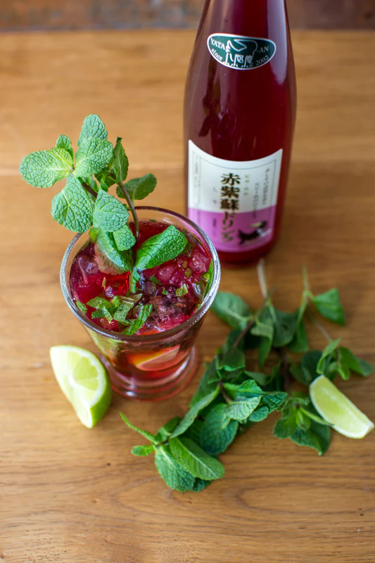 Ume Plum Juice with Shiso and Mikan - 500ml - Image 3
