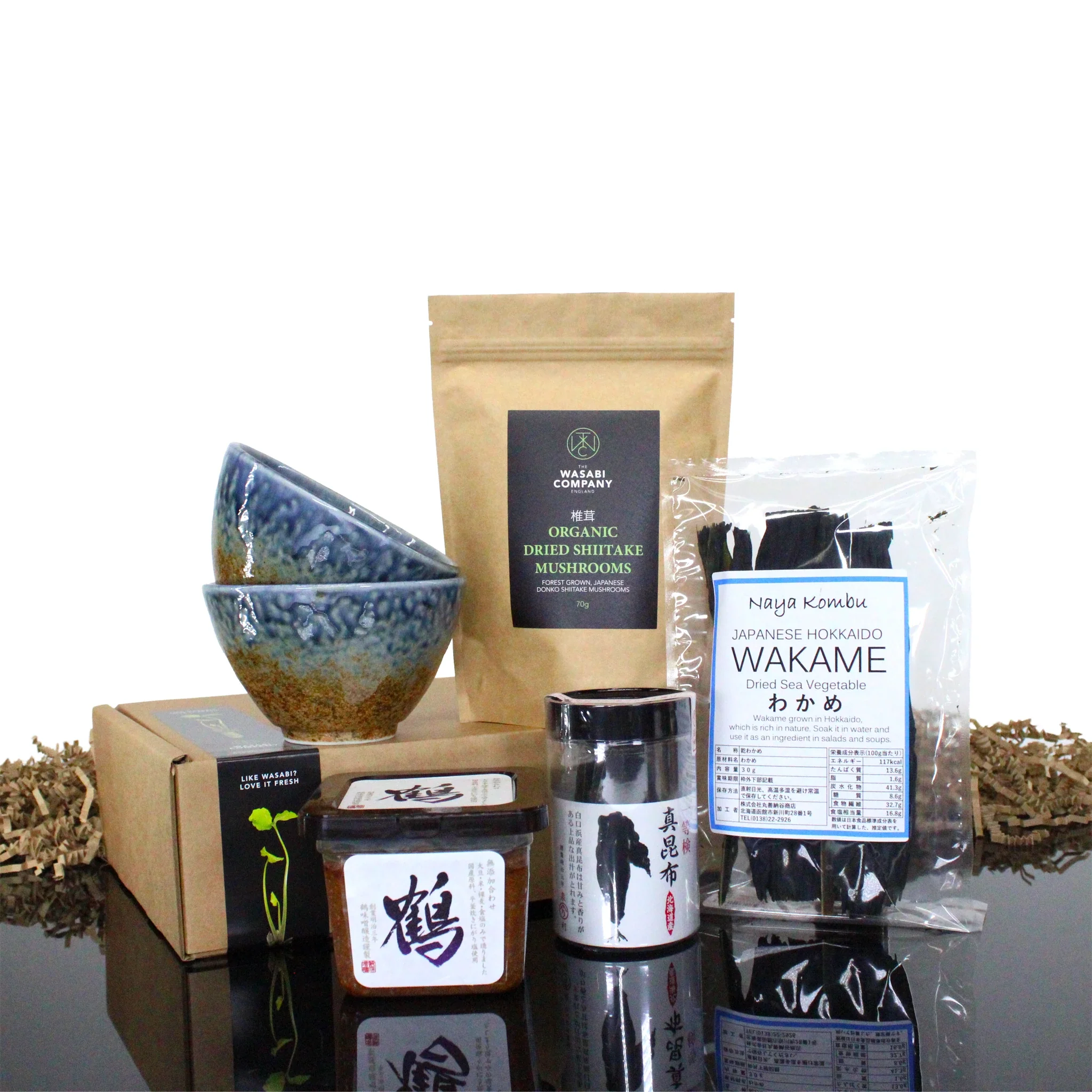 Vegan Miso Soup Kit with Miso Bowls